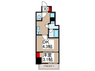 ザ・パークハビオ川口の物件間取画像